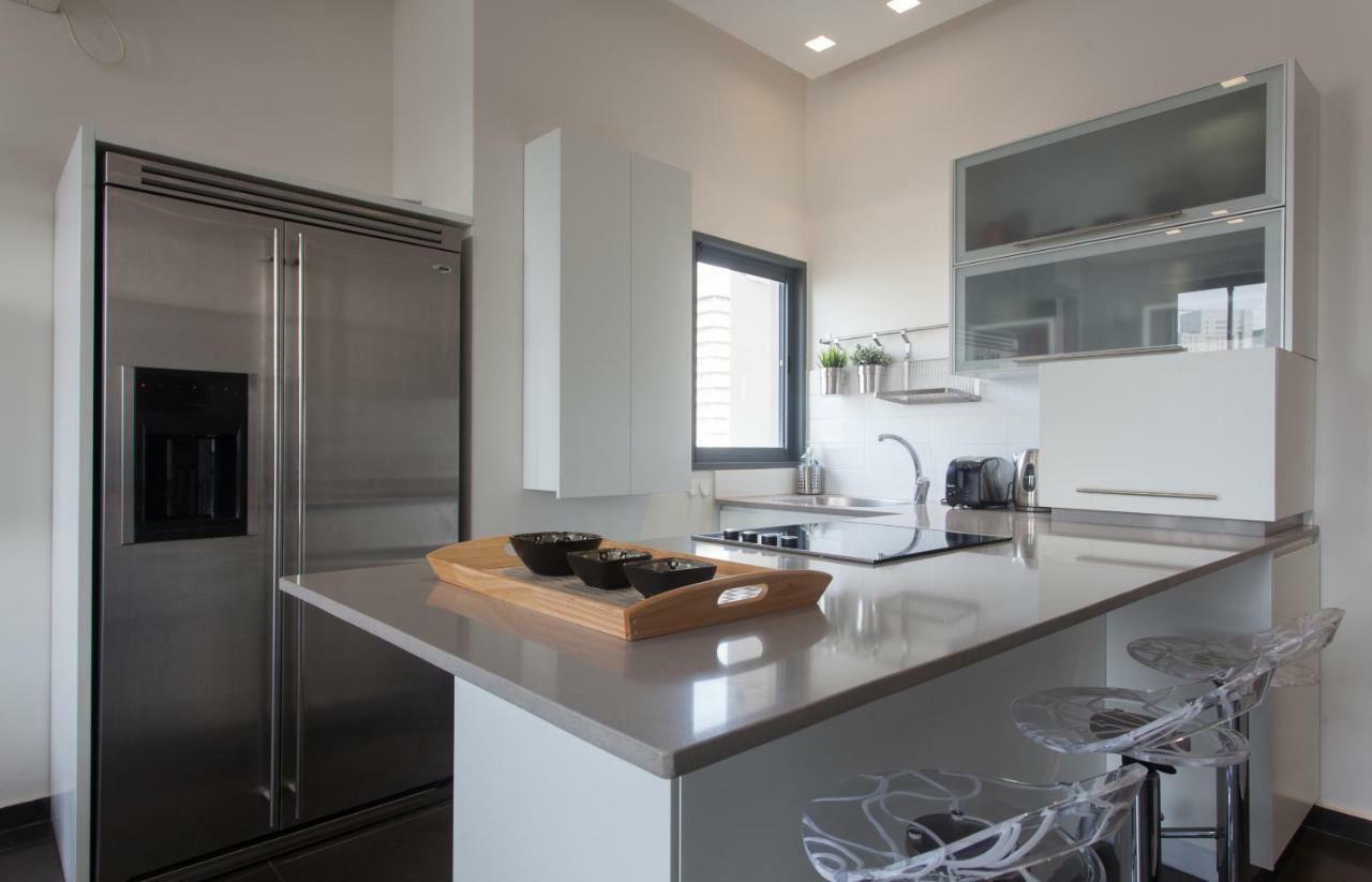 Luxury Penthouse 2 Bed Near Rothchild Lägenhet Tel Aviv Exteriör bild